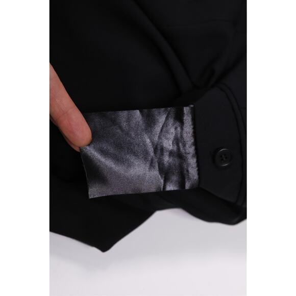 Ted Baker Mens Black Flat Front Wool Dress Pants Trousers 34x29 - Picture 7 of 7